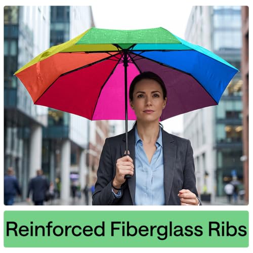 Compact Travel Size Umbrella for Rain
