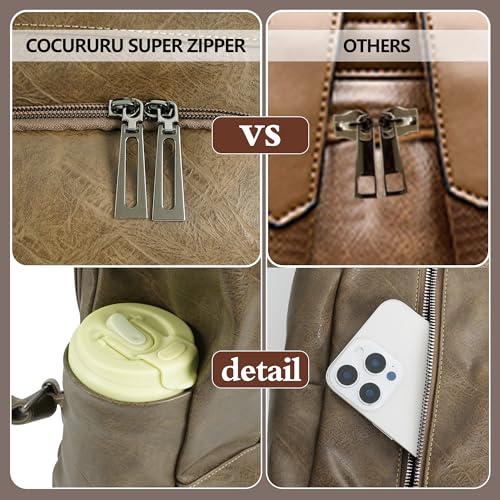 Women Backpack Purse PU Leather Anti