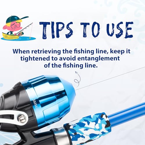 3 Pack Kids Fishing Pole (3 Count)