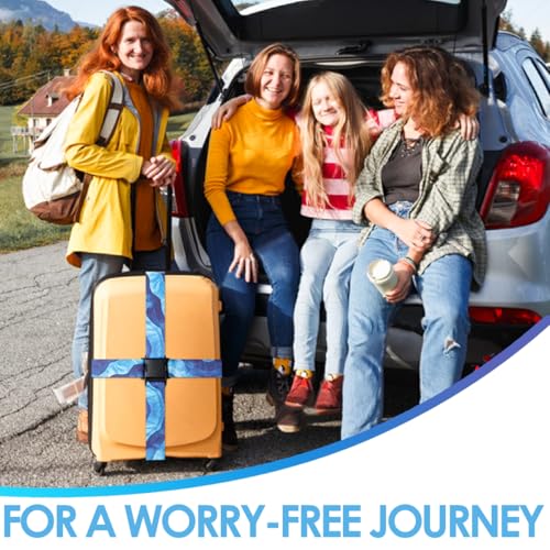 Luggage Straps for Suitcases Adjustable Travel Belt