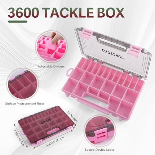 Fishing Tackle Bag with 4 3600 Tackle Boxes