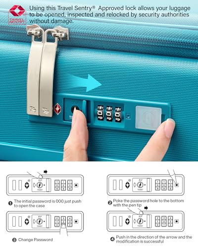 20 Inch Expandable Carry On Luggage 22x14x9 Airline Approved