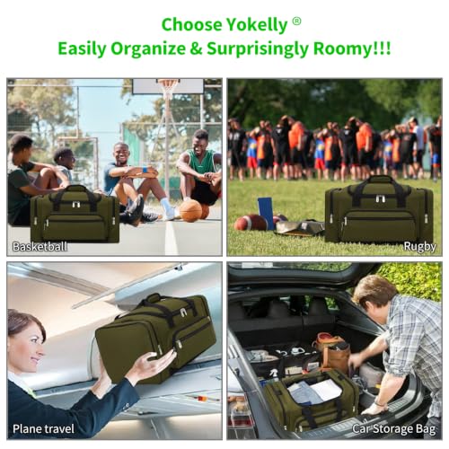 40L Gym Bag Sport Duffle Bag