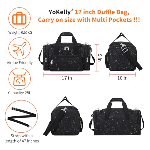 17 inch Small Duffle Bag