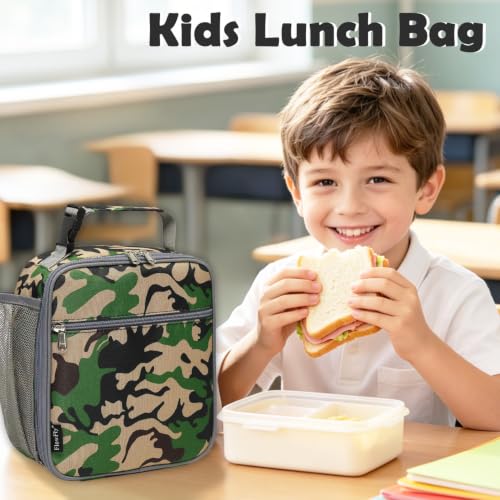 Kids Lunch box Insulated Soft Bag Mini Cooler Back to School Thermal Meal Tote Kit for Girls