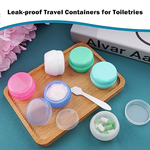 Travel Containers 6PCS Refillable Travel Size for Toiletries (6 Count)