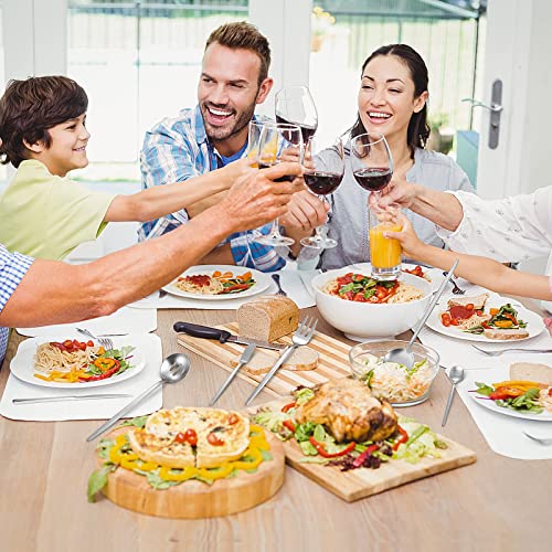 Matte Serving Silverware Set (4 Count)