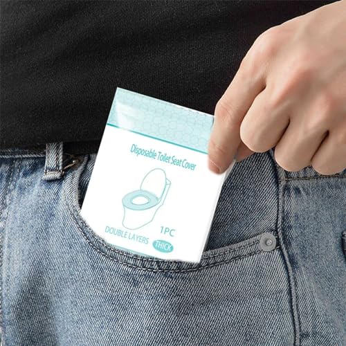 Disposable Toilet Seat Cover Independently Packaged With Non (20 Count)