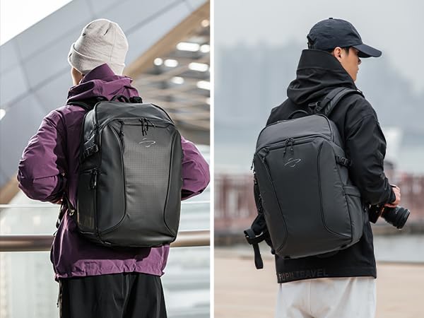 Camera Backpack for Photographer Expandable Waterproof Camera Bag for DSLR