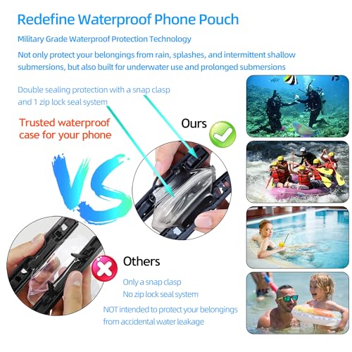 Waterproof Fanny Pack (4 Count)