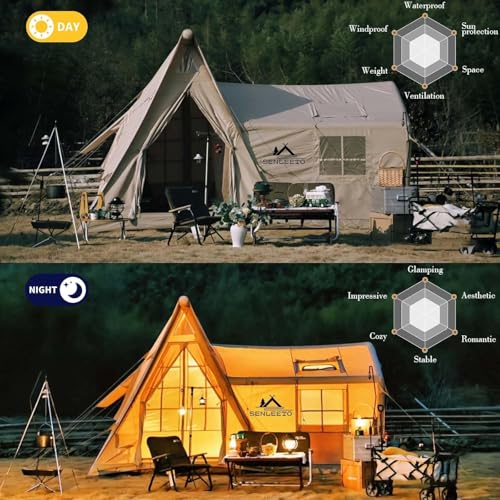135 SqFt Large Inflatable Tent House