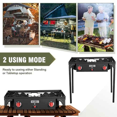 2 Burner Camping Stove