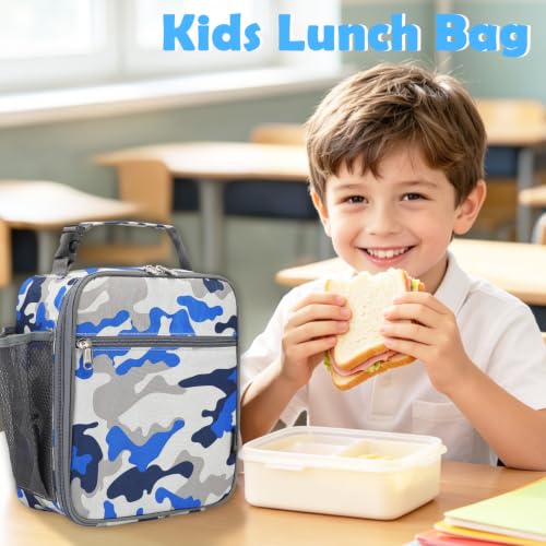 Kids Lunch box Insulated Soft Bag Mini Cooler Back to School Thermal Meal Tote Kit for Girls