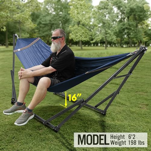 Universal Double Hammock with Stand Included for 2 Persons