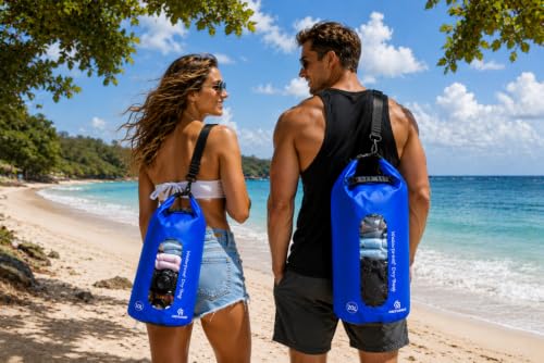 Waterproof Dry Bag with Double Zip (3 Count)