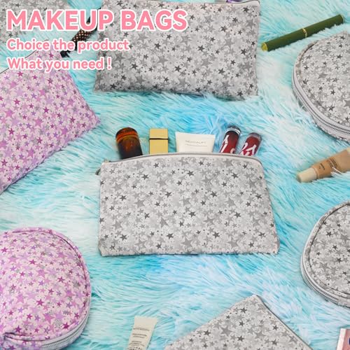 12 Pieces Cosmetic Bag for Women (12 Count)