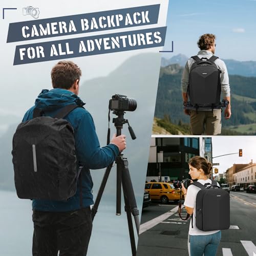 Camera Backpack Hard Shell for DSLR