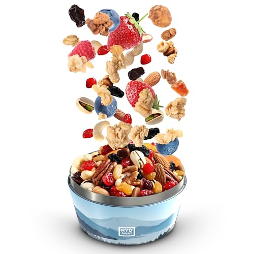 1 Quart Collapsible Insulated Bowl with Lid