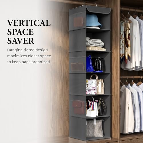 6 Shelf Hanging Closet Organizer