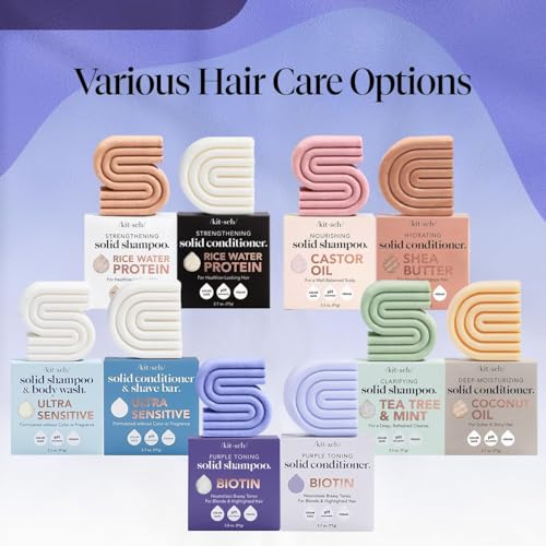 Purple Shampoo & Conditioner Set For Blondes & Color Treated Hair (5.9 Ounce)