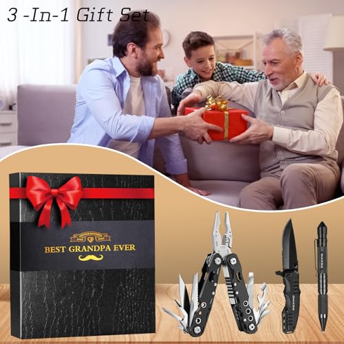 Multitools Gifts Set for Papa with 14
