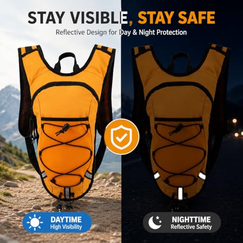 Lightweight Hydration Backpack 2L Water Bladder Pack