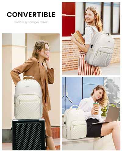 Laptop Backpack Purse for Women
