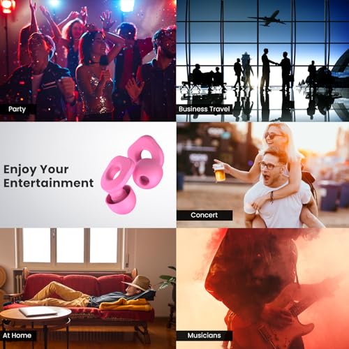 2 Pairs of Earplugs for Sleeping
