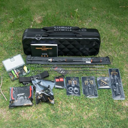 Fishing Pole and Reel Combo (4 Count)