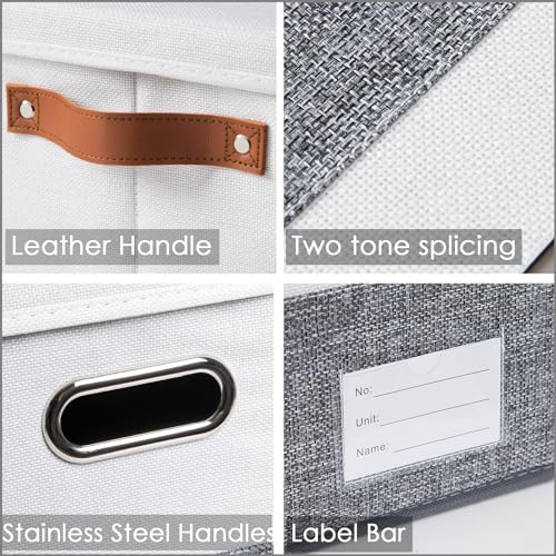 Storage Bins with Lids [3 (3 Count)