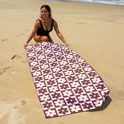 Microfiber Beach Towel for Adults with Bag