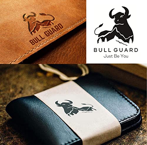 Genuine Nappa Leather Trifold Wallet For Men RFID And ID Window