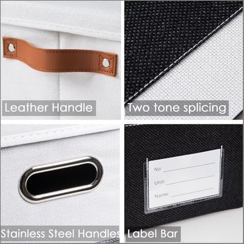 Storage Bins with Lids [3 (3 Count)