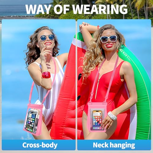 Large Waterproof Phone Pouch with Sealing Strip