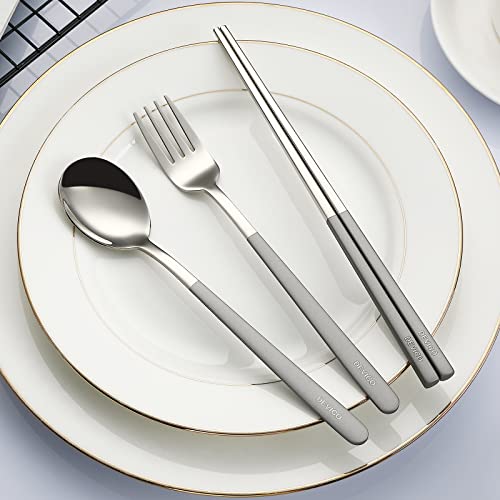 Travel Utensils with Case (4 Count)
