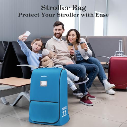Stroller Bag Stroller Travel Bag for Airplane Compatible with UPPAbaby Vista V1 V2 V3
