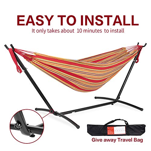 Hammocks and Stand Double
