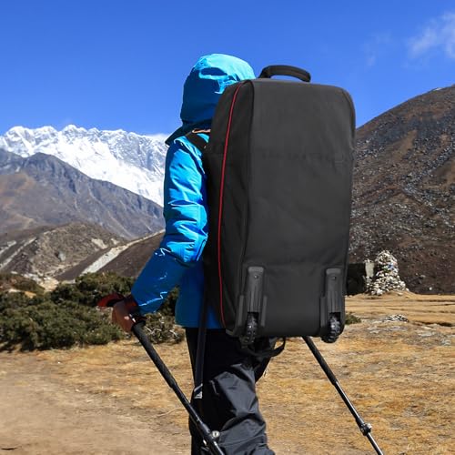 Wheeled Collapsible Duffel Bag 110L