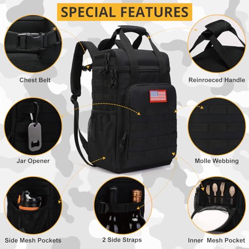 Tactical Backpack Cooler (35 Count)