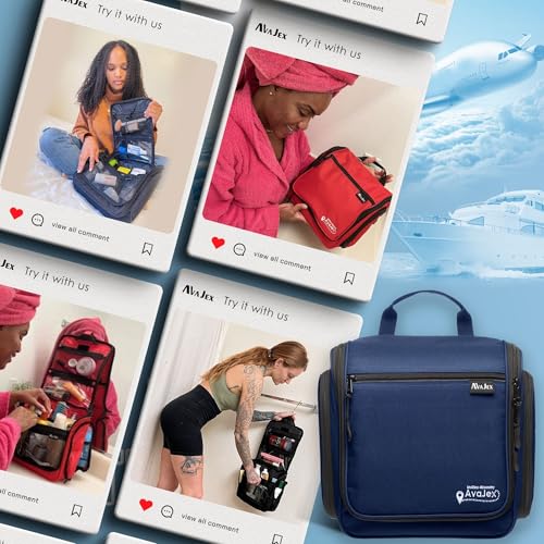 Travel Toiletry Bag for Men and Women