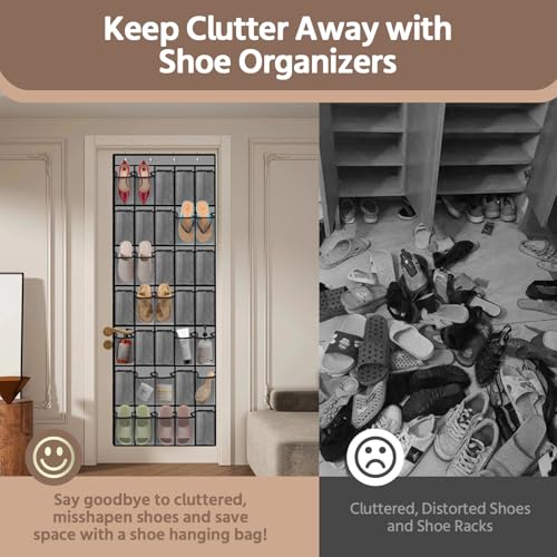 35 Pocket Over the Door Shoe Organizer (35 Count)