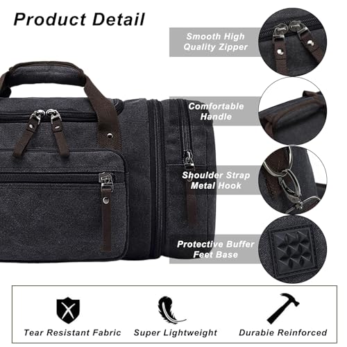 40L Canvas Duffle Bag for Men