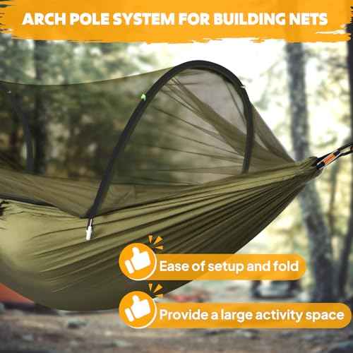 Ultra Light Travel Camping Hammock Pop