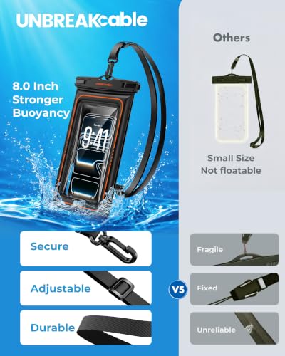 Floating Waterproof Phone Pouch 2 Pack