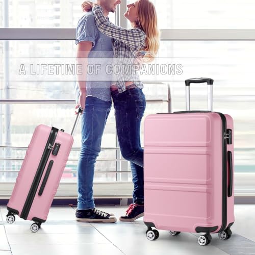 28 Inch Luggage Expandable Suitcase with Spinner Wheels TSA Lock
