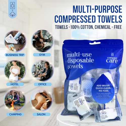 Compressed Towels 40 PCS (40 Count)