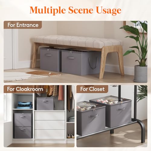 Shoe Storage Organizer for Closet (2 Count)