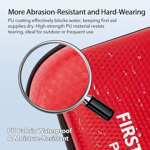 First Aid Kit for Car Home Travel Camping