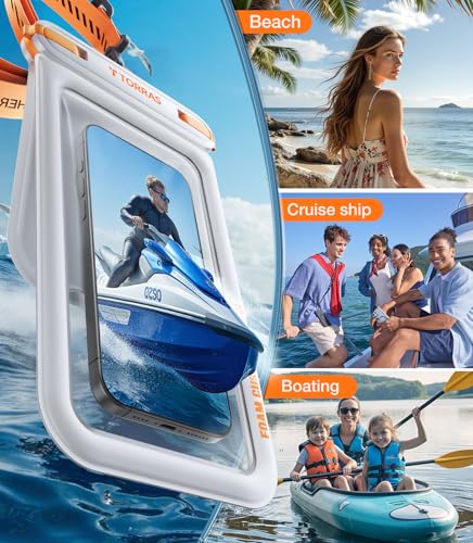 IP68 Waterproof Phone Pouch Floating with Double Space 7.0"