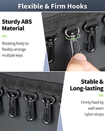 36 Hook Portable Key Organizer